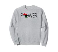 Power Africa Text Logo Fill Sweatshirt