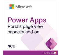 Power Apps Portals page view capacity add-on (NCE)