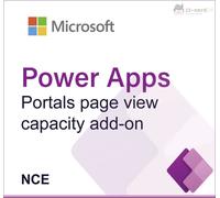 Power Apps Portals page view capacity add-on (NCE)