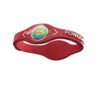 Power Balance / GWSA09BK00WTLP Bracelet silicone Rouge/Blanc M