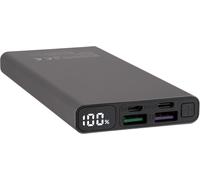 Power Bank, 10000 Mah, Charge Rapide, Chargeur Portable, Led, 23w, Adaptateur Secteur Pour Téléphone, Voyage, Gris[Z1387]