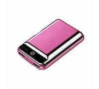 Power Bank 10000mAh: Charge Rapide Triple, écran LCD, Compact et sécurisé. Parfait Nomade.(Rose Gold)