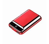 Power Bank 10000mAh: Charge Rapide Triple, écran LCD, Compact et sécurisé. Parfait Nomade.（Rouge
