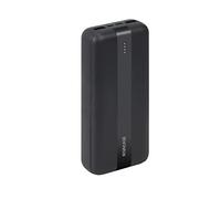 RIVACASE Powerbank VA2081 Batterie externe avec entrée de type C et sortie intelligente Noir 20 000 mAh