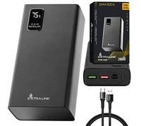Power Bank 20000mAh, Powerbank Charge Rapide jusqu'à 22,5W, Power Bank USB C Boîtier Robuste, Batterie Lithium-polymère, Fast Charge, Affichage numérique, Plusieurs appareils à la Fois