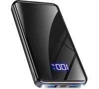 Power Bank,20000mah Powerbank Schnellladefunktion 22,5w Usb-C Pd3.0 & Qc4.0 Tragbarer Externer Handyakkus Mit Led Display &taschenlampe,Kompatibel Mit Iphone 16 15 14 Pro/Max S25/S24/Tablet