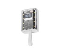 Power Bank 22.5W MPK-10K, Quick Charge QC3.0 & PD3.0 10000mAh, Ecran Intelligent, Multi-Charge, Connectivité Universelle, Blanc