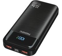 Power Bank 27 000 mAh 22,5 W PD3.0 QC4.0 Charge rapide Batterie externe 3 A USB C Chargeur portable avec écran LCD numérique 3 sorties et 2 entrées pour smartphone and more