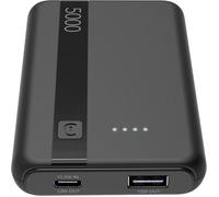 Power Bank 5000 - Capacité : 5000 Mah - Entrée : 1 X Usb-C 10 5 W - Sortie : 1 X Usb 12 W - Cellules : Batterie Li-Ion - Led[PP277]