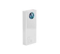Baseus Batterie externe AMBLIGHT 20000 mAh Affichage numérique Blanc
