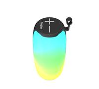 Power Bank Bluetooth 1800 mAh avec haut-parleur stéréo 6 W x 2 | Charge rapide USB-C, fonction mains libres, FM, Micro SD, USB | Chargeur sans fil pour voiture et voyage | Fonction mains libres |