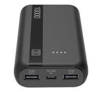 Cellular Line banque d'alimentation électrique PBENTRY10000K 10000 mAh Li-Ion Noir