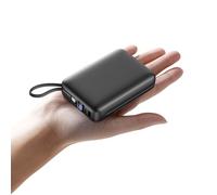 Power Bank Fast Charging, 26800mAh Chargeur Portable Batterie Externe | 2 Câbles Intégrés & 2 Ports, E/S USB-C 22,5W Powerbank, Écran LED, Charge 4 Appareils, Compatible iPhone Android