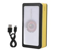 Power Bank Solaire 60000mAh 4 Ports USB Chargeur Portable avec 66 LEDs - Grande capacité, Protection Multiple, idéal Camping randonnée Outdoor