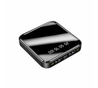 Power Bank The Smallest and Lightest 20000mAh External Battery Ultra-Compact High-Speed Charging Technology Portable Charger Suitable for Mobile Phones, Computers, etc.,Black,10000mAh