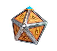POWER BEAST Dungeon Coffre à dés géant pour Le Stockage des Dés, Coffre Mimic, Sac pour Les dés, Plateau Jeu de Dés, Mimic Chest, Donjons et Dragons, D&D, Dungeons and Dragons, DND, Dés Polyédriques