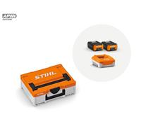 Power Box 3 STIHL Composé De 2 Batteries AP500S Et 1 Chargeur Rapide AL501