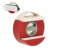 Power Brick Mount, Suction Socket, 9cm Holder with Rotation, Management Strip, Vacuum Cup with Reusable Grip, Rotational Organizer for Office Living Room Kitchen Bedroom