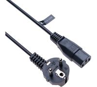 Power Cable Mains Power Cord Compatible with Dell P1913,U2711,E1909WDD Monitor,Apple iMac 17"" 20"" 21.5"" 24"" 27"" LED LCD,Brother MFCEU Schuko Socket IEC 320 C13250v 3m