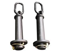 Power Cage Squat Rack, 1 paire Rack Scat Racapés pour la bande élastique, Attaches en alliage en acier électrique pour le gymnase de fitness domestique, s'adapte aux accessoires de rack 3x3 avec 1 tr