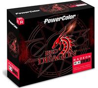Power Color AMD Radeon RX 550, 2 Go GDDR5, HDMI, DVI, Single Fan, Low Profi, AXRX 550 2GBD5-HLEV2