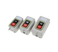 Power Control Button Switch Three-phase electronic starter Start Buttons Press Switch AC220V ON-OFF 2 position BS211B/216B/230B 1.5/2.2/3.7KW NWPNLXEA(BS216B)
