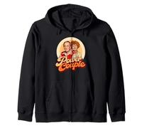 Power Couple! Funny The Ropers Romp Vintage Three's Company Sweat à Capuche