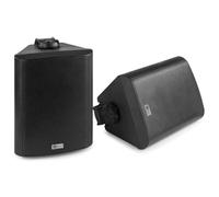 Power Dynamics BC50V - 2 Haut-Parleurs Noirs - 120 Watts, 5,25 Pouces, Étanches, Intérieur Extérieur, Kit de Montage Fourni, 100 Volts, 8 Ohms, Public Address, Musique d'Ambiance, Sonorisation