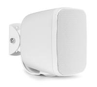 Power Dynamics BD30TB - Enceinte extérieure 100V 10W IPX5 avec Support Mural orientable - Haut-Parleur étanche pour terrasse, Jardin, Commerce | Blanc