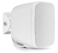 Power Dynamics BD30TB - Enceinte extérieure 100V 10W IPX5 avec Support Mural orientable - Haut-Parleur étanche pour terrasse, Jardin, Commerce | Blanc