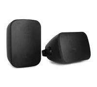 Power Dynamics BD50B Haut-Parleurs Extérieur et Intérieur Noirs, 120W, Kit de Montage Fourni, Idéal en Plein Air