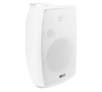 Power Dynamics BF80TB - Enceinte Haut-Parleur Blanche Résistants aux Intempéries, Puissance 50 Watts RMS, 8 Pouces, 100V ou 8 Ohms, IPX5 pour Utilisation à l'Intérieur ou à l'Extérieur