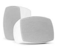 Power Dynamics BHW30WH Paire d'enceintes Murales Étanche 20 Watts RMS - Blanc, 100V, 70V, 8 Ohms, IPX5, 3'' Blanc