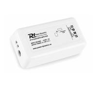 Power Dynamics BT10 Mini Amplificateur Bluetooth, Deux Sorties Haut-Parleurs 15 Watts, Alimentation Secteur Fournie, Idéal pour Diffuser Votre Musique en Bluetooth sur Deux Enceintes