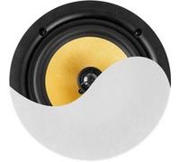 Power Dynamics KVCS8 - Haut-parleur de plafond 100V 8″ - Son clair pour intérieur et extérieur | Blanc