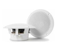 Power Dynamics Enceintes MS40 – 2 haut-parleurs 50W, 4 pouces, résistantes à l'eau – Blanc