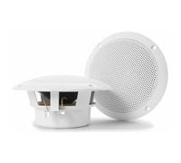 Power Dynamics MS40-2 Haut-Parleurs 50W Résistants à l'eau, Puissance 50W, 4 Pouces, Idéal à Intégrer dans Les Salles de Bain, Les Bateaux, Les Piscines