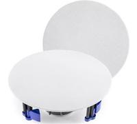 Power Dynamics NCBT8 - Lot de 2 Haut-Parleurs de Plafond Bluetooth 80W - Blanc Blanc