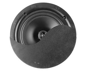 Power Dynamics NCSS6B Enceinte de Plafond 6,5" 30 Watts - Noir, 8 Ohms, Grille Métallique, Haut-Parleur avec Système de Fixation Rapide, Idéal pour Installation Public Address