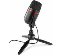 Power Dynamics PCM100 - Microphone Streaming avec Trépied - Noir, Micro Professionnel USB, Idéal pour Gaming, Streaming ou pour Réaliser du Contenu Youtube et Twitch