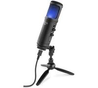 Power Dynamics PCM120 - Microphone Streaming avec Trépied - Noir Noir G