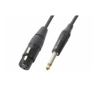 Power Dynamics PD Connex Câble Audio XLR Femelle/Jack 6,35-6m - Idéal pour Relier vos Enceintes de Sonorisation