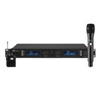 Power Dynamics PD632C Set de micros sans fil 2x 20 canaux UHF - Noir Noir G