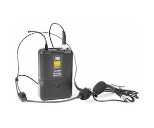 Power Dynamics PD782BP - Micro-Casque et Micro-Cravate pour Série PD780, Micro sans Fil, Interrupteur Muet, Contrôle du Volume, Idéal Présentations et Conférences
