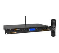 Power Dynamics PDC-40 Dab - Technologie Bluetooth, Radio FM, Lecteur USB, MP3, Entrées Micro, AUX, Tuner Dab, Télécommande Infrarouge, Écran LCD Bleu, Montage 19"