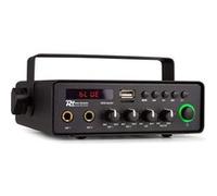 Power Dynamics PDC30 - Amplificateur avec Bluetooth 30W, Connexion Jack 6,3mm, Connexion RCA, Lecteur MP3, Port USB, Micro SD, Idéal pour Écouter de la Musique à la Maison ou en Voiture