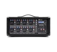 Power Dynamics Table de mixage amplifiée PDM-C805A 800 W 8 canaux Bluetooth Égaliseur par canal