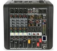 Power Dynamics Table de mixage amplifiée PDM‑M404A 4 canaux 2x200W USB Bluetooth Égaliseur 7 bandes