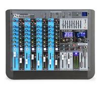 Power Dynamics - PDM-S1204 - Console de Mixage Professionnelle Analogique 12 canaux Bleu