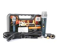 Power Dynamics PDM663 Microphone Dynamique Professionnel - Filaire 5m, Noir, Connecteurs PD Connex (XLR - Jack 6,3), Interrupteur Marche/Arrêt - Impédance : 400 Ohms, Filtre Anti-Pop